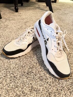 Size 10 ladies women white - Nike Air Max SC Leopard tennis shoes sneakers foot